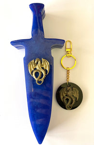 D&D Dragon addition and Keyring