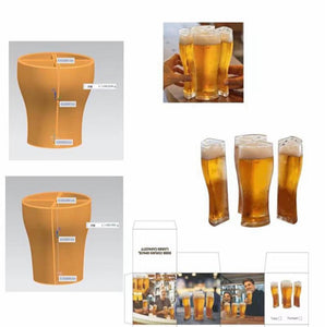 4 in 1 Beer Glass