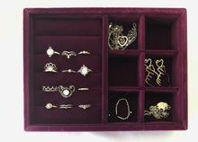 Load image into Gallery viewer, Velvet Jewellery Trays
