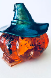 Halloween Pumpkin Jars